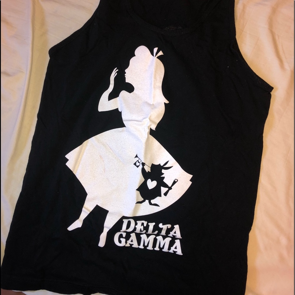 Delta Gamma - Alice in Wonderland Tank